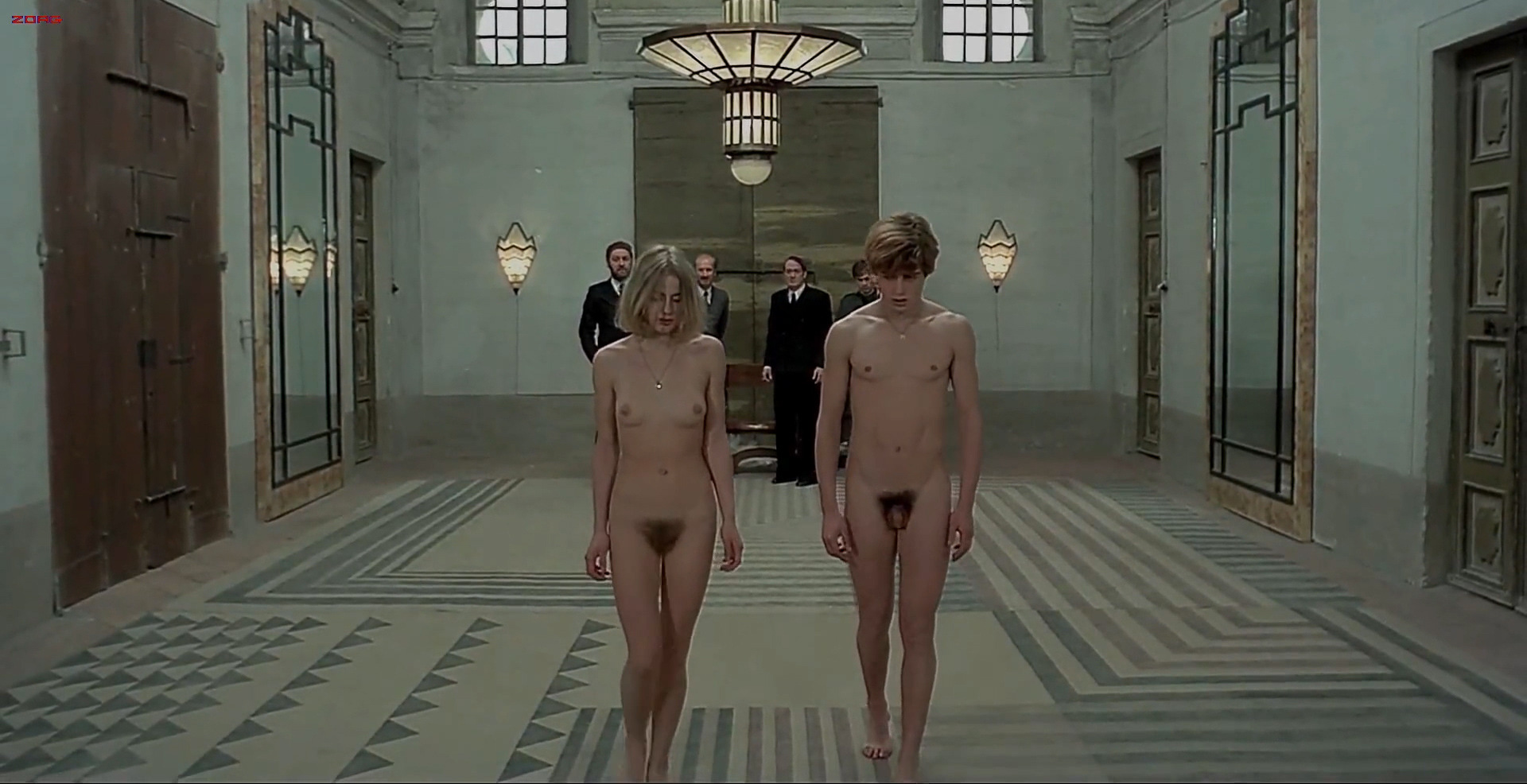 Nudes in films